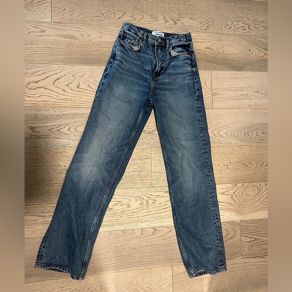 Reformation Blue Jeans